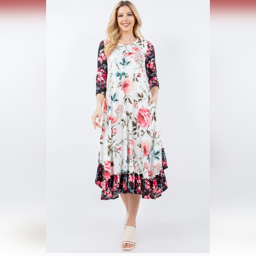 Floral Print Dress